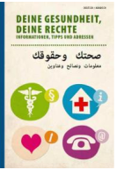 Cover der Broschüre "Deine Gesundheit Deine Rechte" auf arabisch