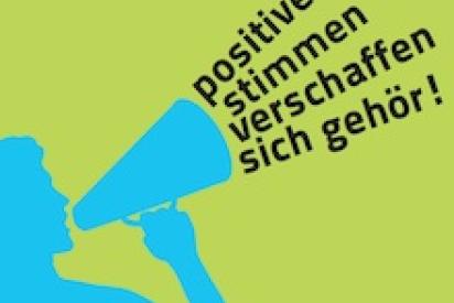 Titel der Broschüre positive stimmen verschaffen sich gehör