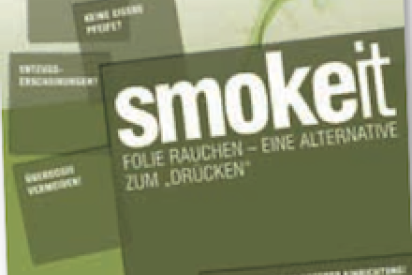 Flyer der SMOKE-IT-Kampagne